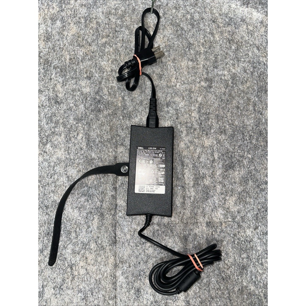 Genuine DELL 130W HA130PM190 AC‎ Adapter Laptop Charger  (2U)